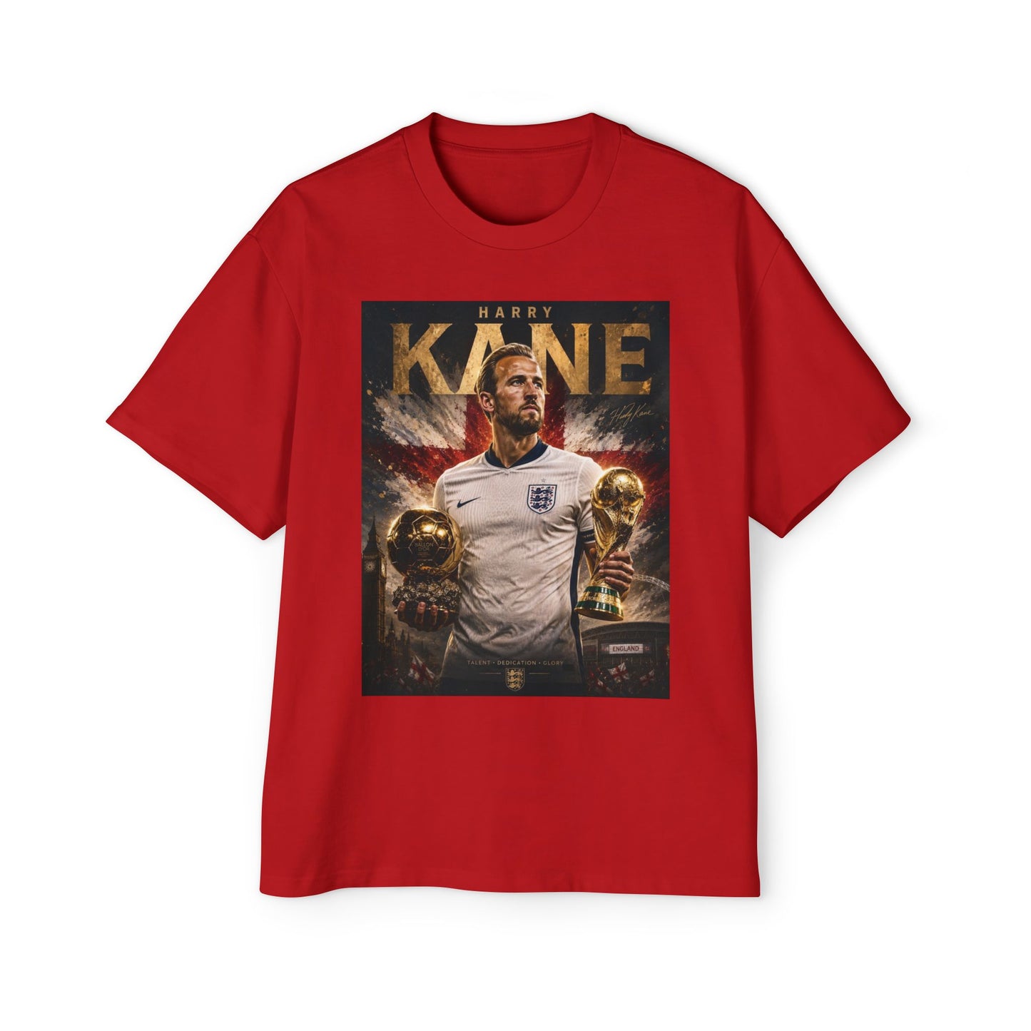 Harry Kane England Soccer T-shirt — Men’s Football Fan Shirt