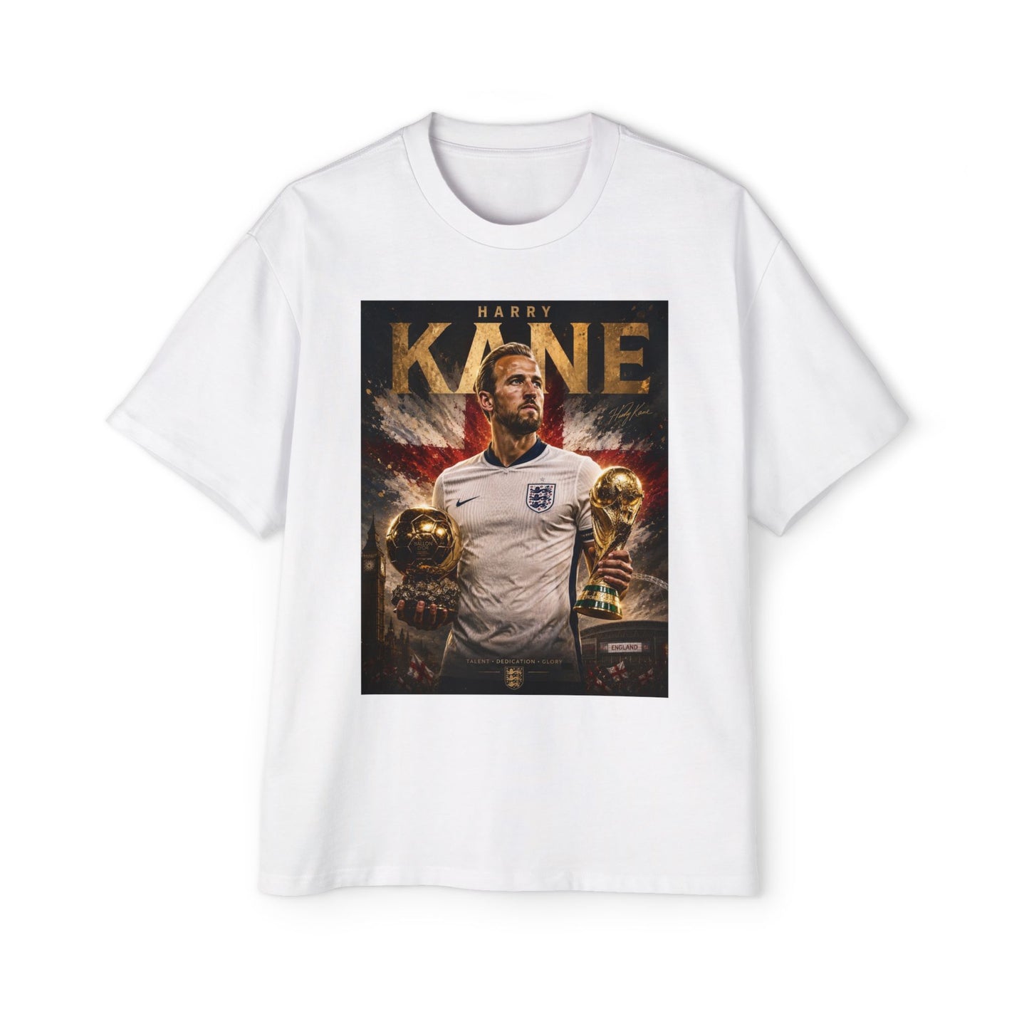 Harry Kane England Soccer T-shirt — Men’s Football Fan Shirt